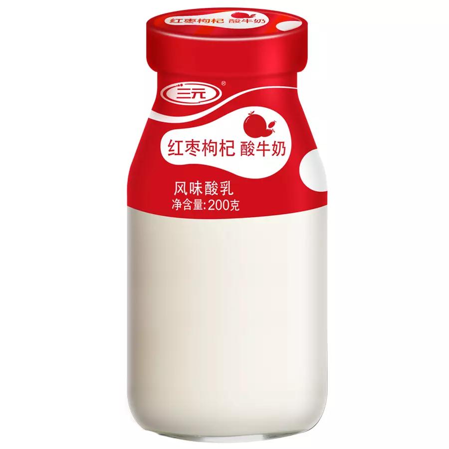 红枣枸杞酸奶